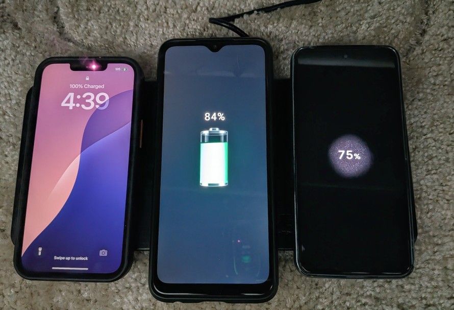 Android and iPhone Charging Station