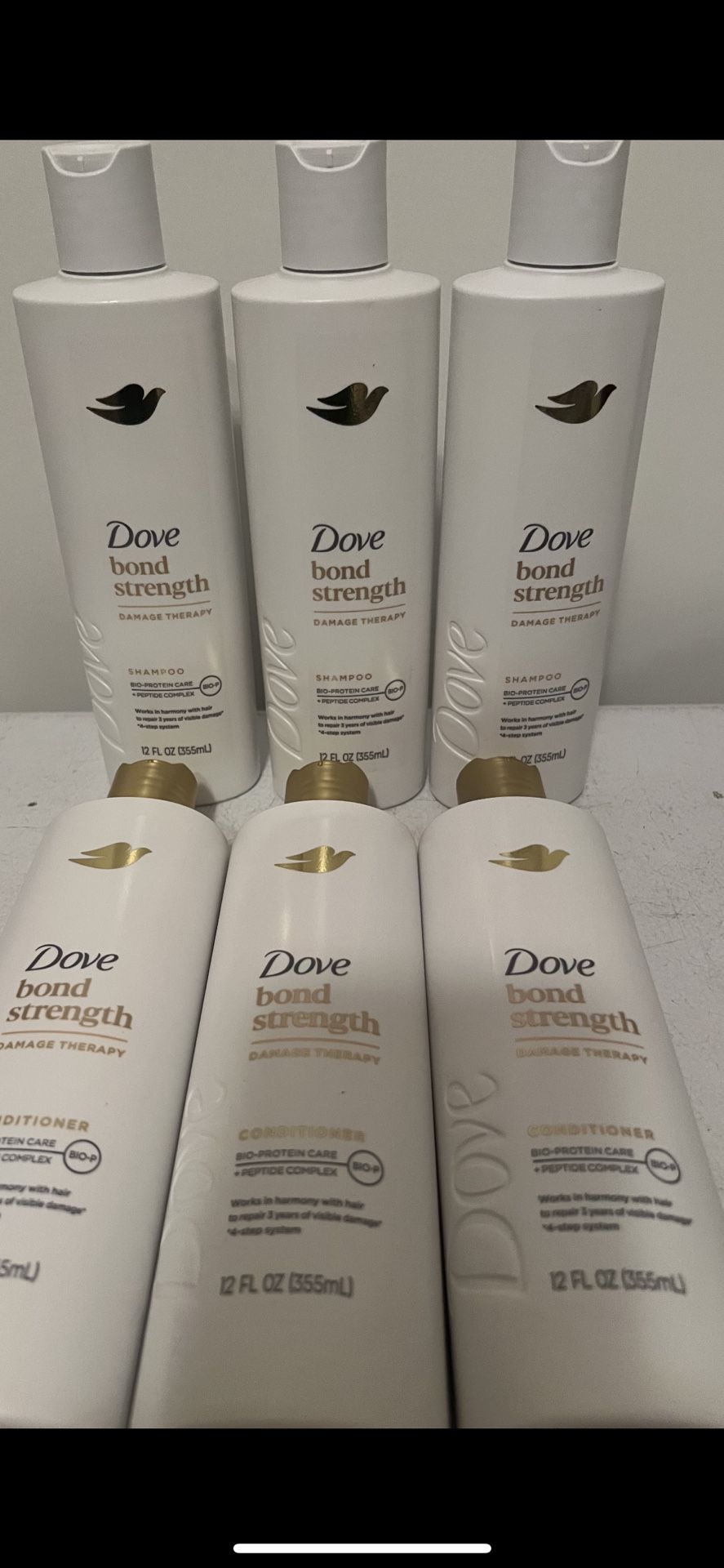 Dove Shampoo And Conditioner 6/$12