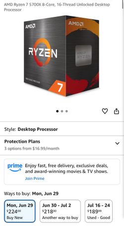 RYZEN 7 5700X CPU