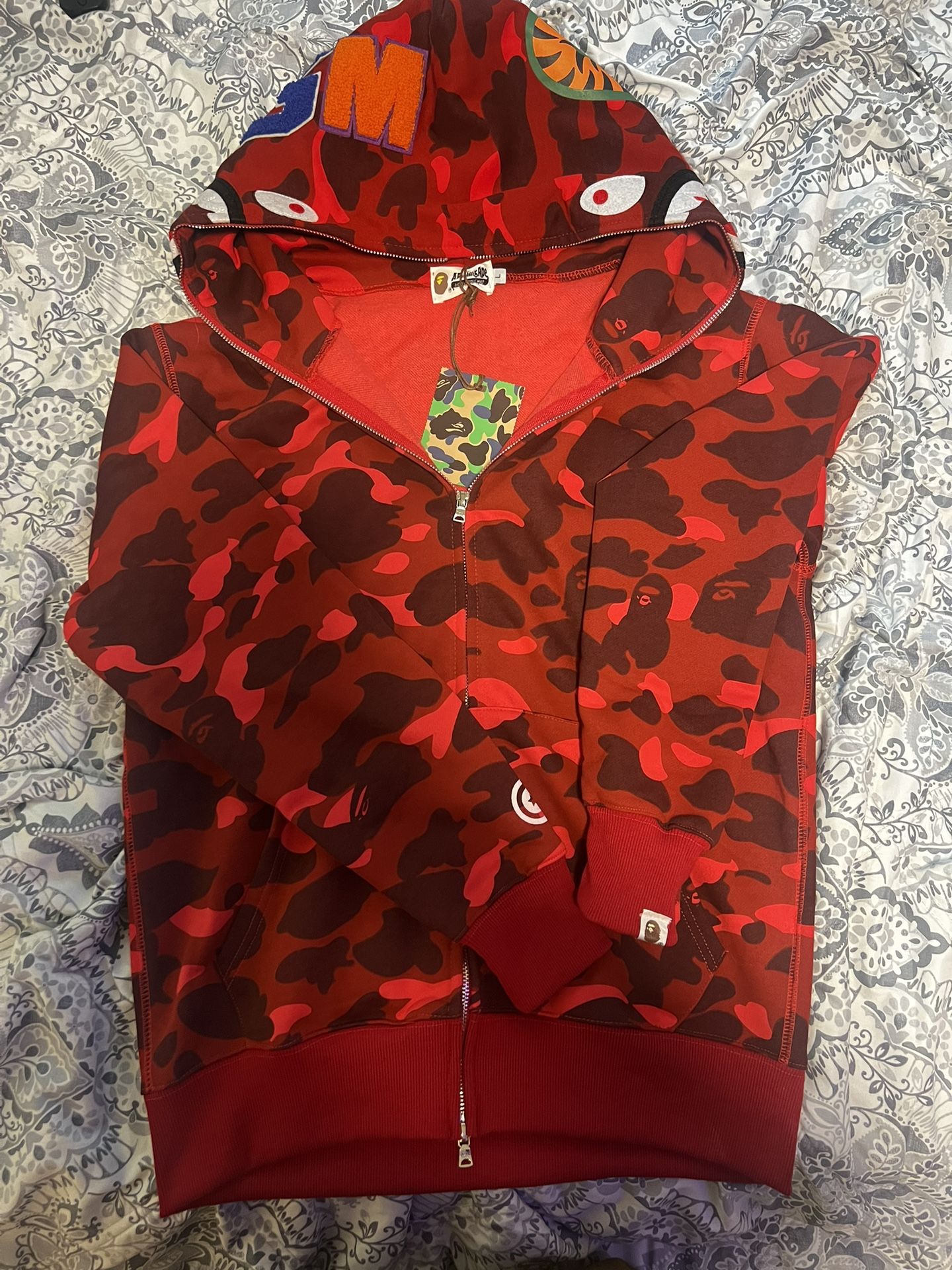Red Bape Zip up
