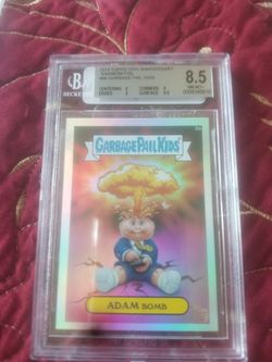 Adam Bomb! Beckett Graded 8.5