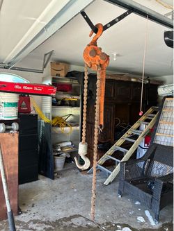 1 1/2 Ton YALE PULL LIFT CHAIN HOIST