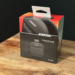 Bose SoundLink Micro Portable Bluetooth Speaker (2nd Gen) Black