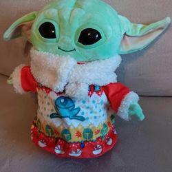 Star Wars 8" Mandalorian Grogu Christmas Holiday Plush  Mattel, Baby Yoda