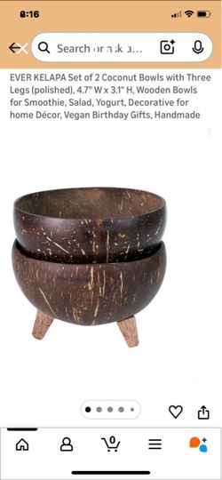 Coconut bowls