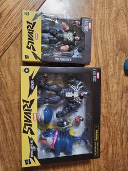 Marvel legends rivals Venom. Jeff and Punisher bundle