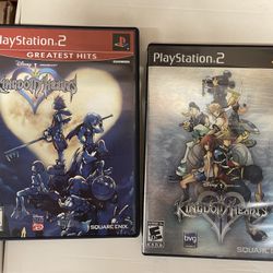 Selling Kingdom Hearts 1 & 2 for PS2