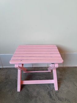 Mini table (pink)