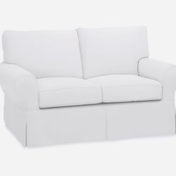 Pottery Barn Basic Loveseat Slipcover 