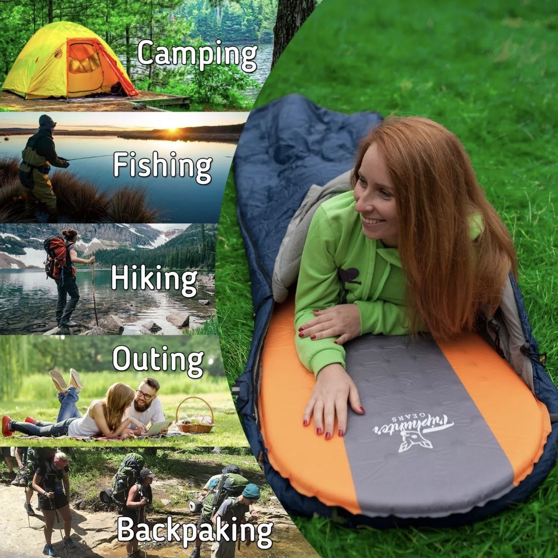 Self Inflating Sleeping Pad Like New