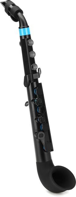 Nuvo jSax Beginner Saxophone, Black/Blue