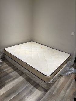 Queen Bed and Box Frame