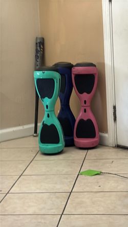 Lot of 3 Hoverboards Self-Balancing Scooters