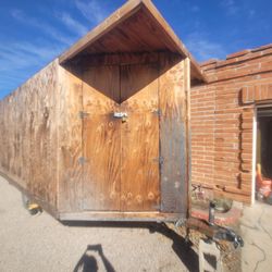 V Nose Box Trailer 6ftW 6ftH 16ftL