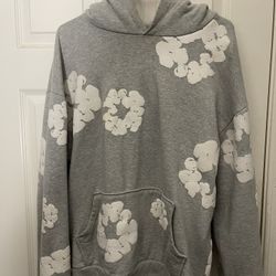 Grey Denim Tear Size Large 