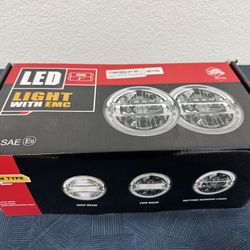 Let 7 Inch Round Headlamps 