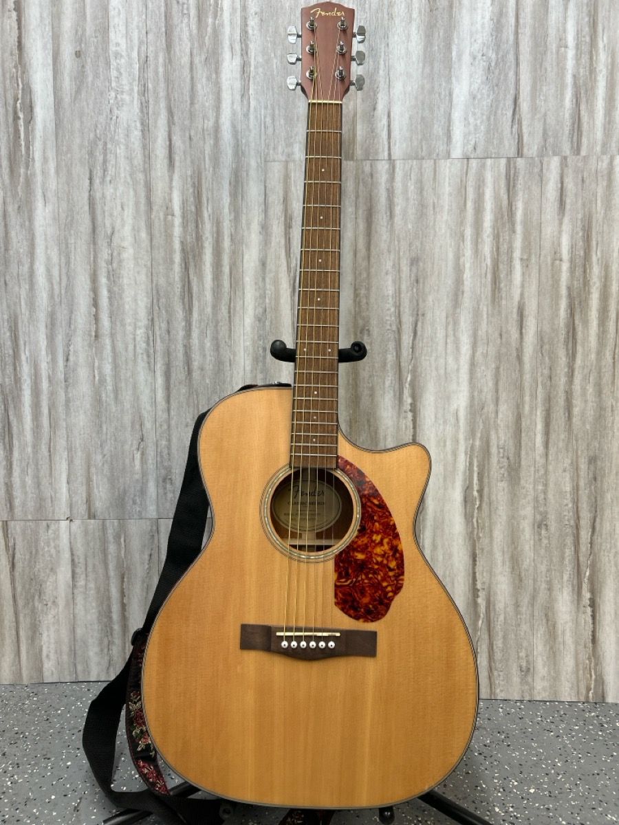 Fender CC-60SCE Concert Acoustic-Electric Guitar (PO1020455)- New