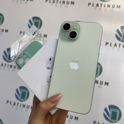 Verizon ONLY! ✅‼️ iPhone 15 Like New 128Gb Case Charger And Headphones For Free !!!! 