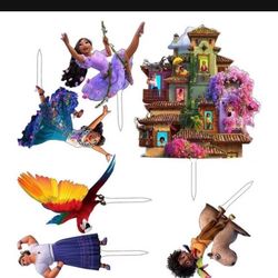 Cake Topper De Acrílico Madrigal Encanto 