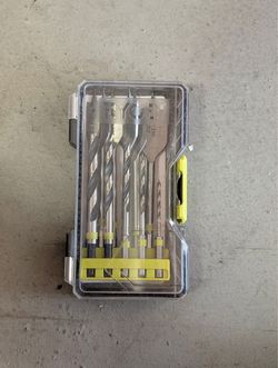 New RYOBI Wood Drilling Set (11-Piece).