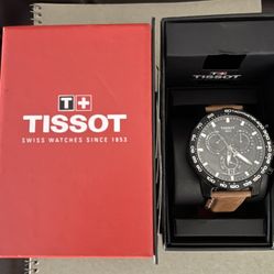 Tissot Supersport Chronograph Quartz Watch Black