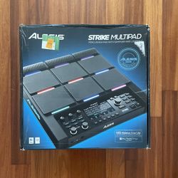 Alesis Strike Multipad Percussion Pad with Sampler and Looper Used Working