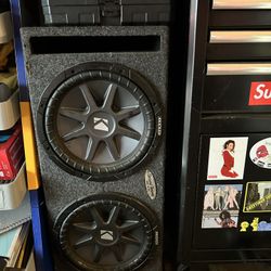 12 Inch Kicker Ground Shaker Poreted Box