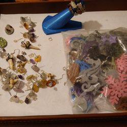 earrings / pendants, and rings lot