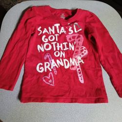 Girls Santa Shirt Will Ship For Listed Price(delivery Shirt Will B $10)