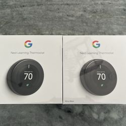 Nest Learning Thermostat 3rd Gen. (2-pack) - NEW & NEVER USED