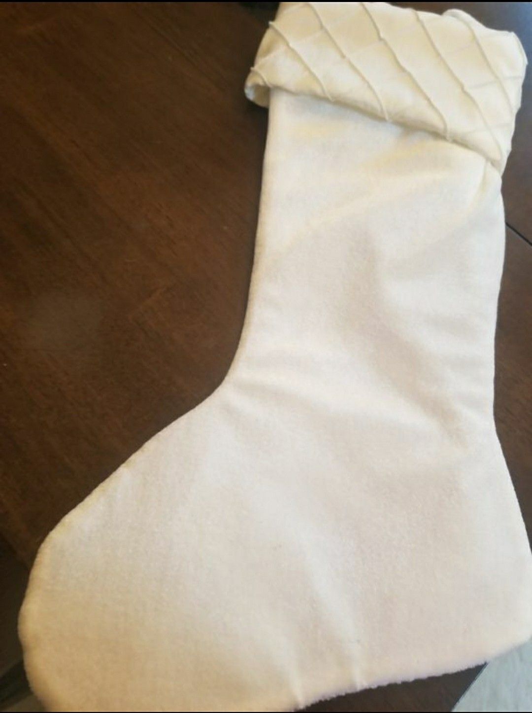 CREAM Velvet Christmas Stocking