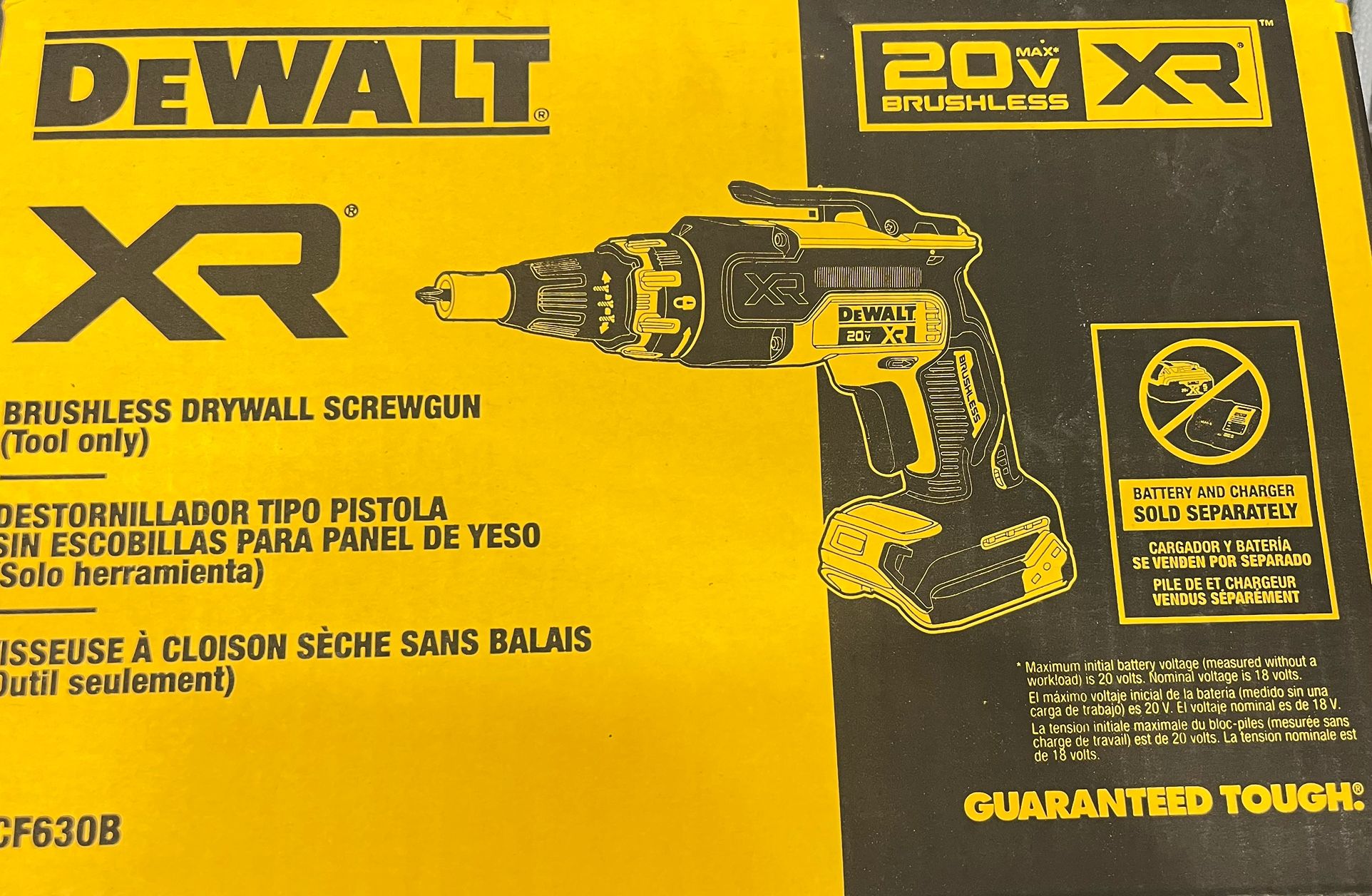DeWalt 20v Drywall Screwgun