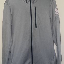 Medium. Mens Adidas Zip Up W/hoodie