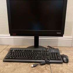 Lenovo All in one with Win 11 Pro with 16 GB Ram, SSD, WiFi, Bluetooth