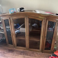 China Cabinet Top 
