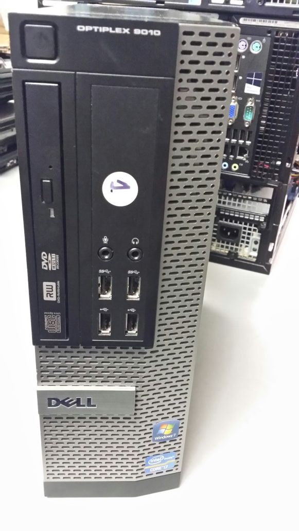 Dell Optiplex 9010 SFF i7-3770 3.40 GHZ 4 GB RAM 500 GB HDD 1 GB Graphics Card