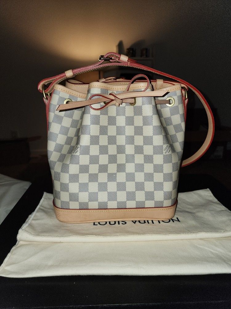 Louis Vuitton Noe BB Damier Azur Bucket Bag