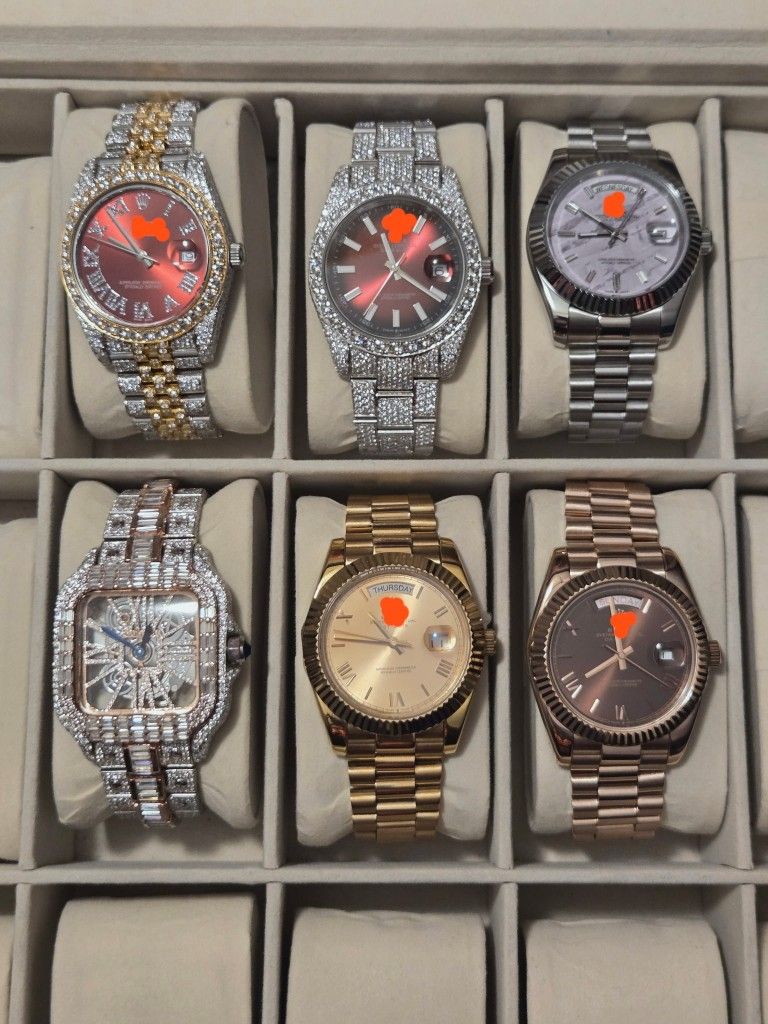 Vvs 1 Moisanitte Diamond  Watches 