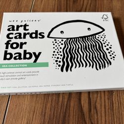 Wee Gallery Art Cards for Baby – Sea Collection