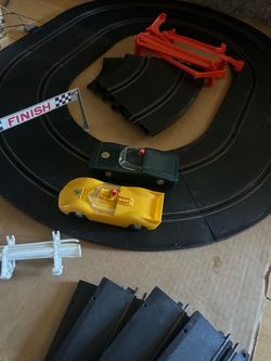 Eldon slot car and track