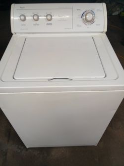 Whirlpool washer works great has every option that you need