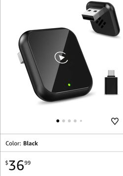 2-in-1 Wireless CarPlay Adapter for Apple CarPlay & Android Auto