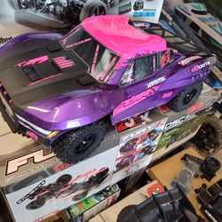 ARRMA fury RC Short course truck brushless electric 50 mph brand new in a box special summer deal to $250