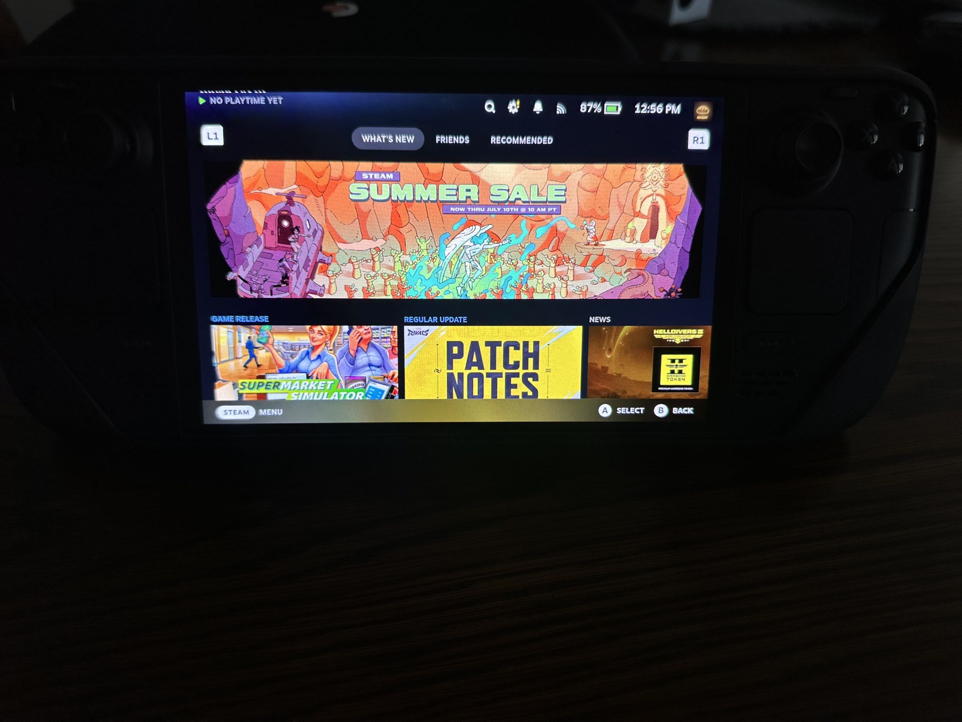 Steam Deck OLED 512 GB w/ JSAUX case , OBO