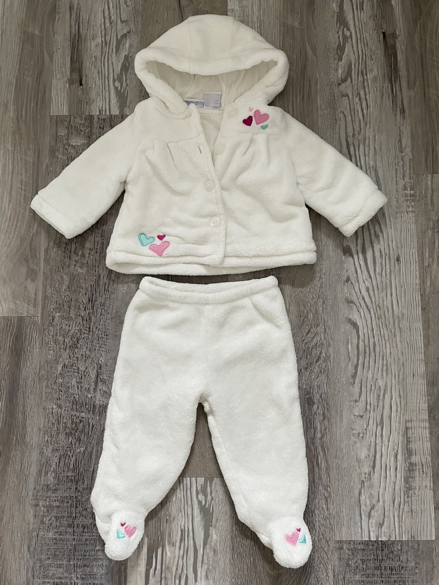 Baby Girl Warm And Cozy Set 6 Months