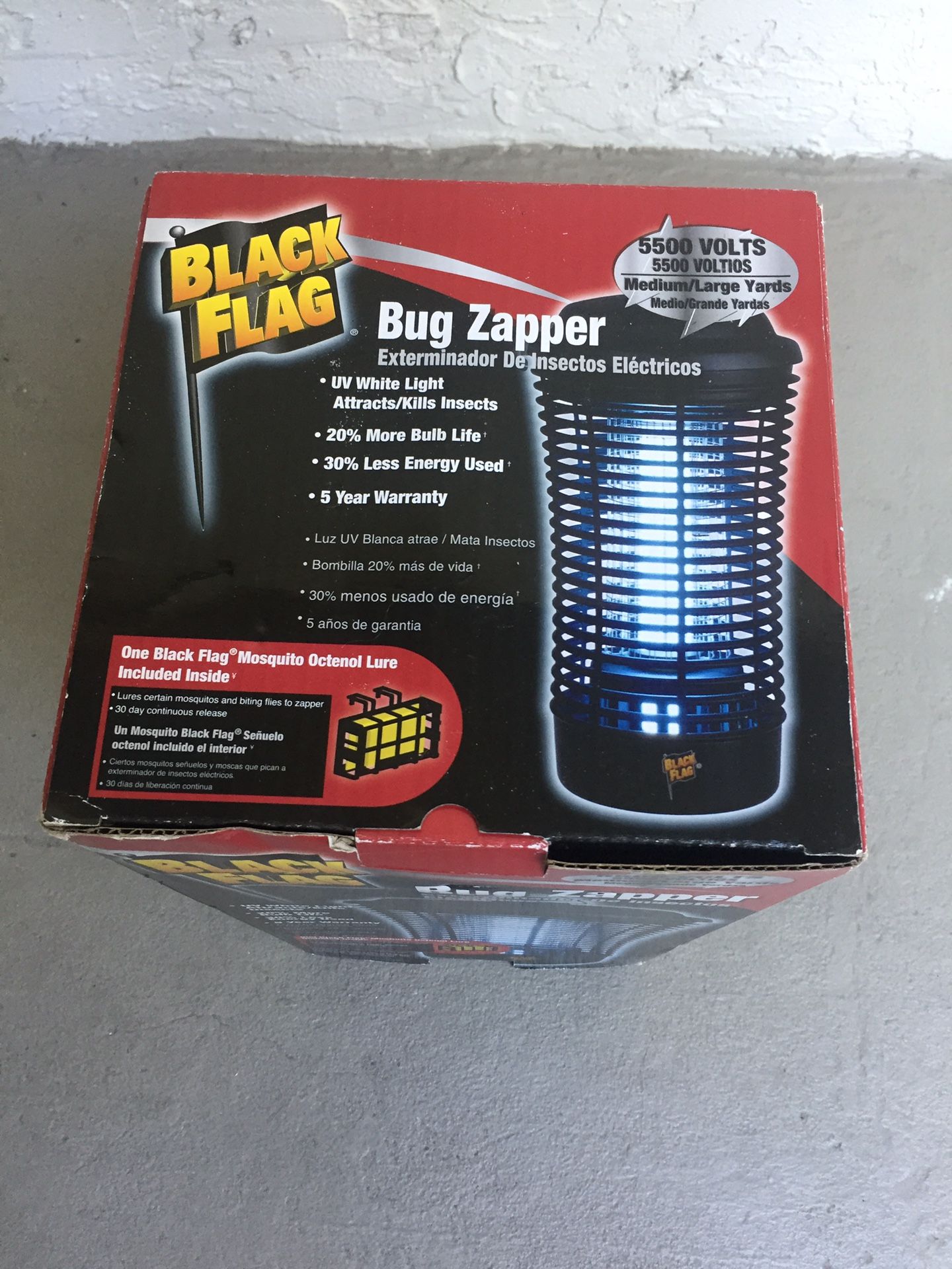 Bug Zapper Black Flag medium / large yards for Sale in Clearwater