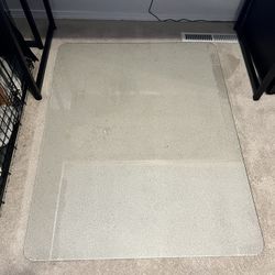 Glass Chair Mat - Heavy Duty 