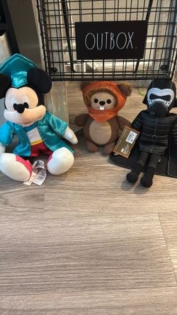 Brand New Star Wars And Mickey Plush