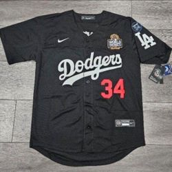 LOS ANGELES DODGERS STITCHED BASEBALL JERSEY 