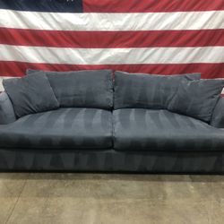 Free Delivery - Macys Suede Microfiber Sofa Couch